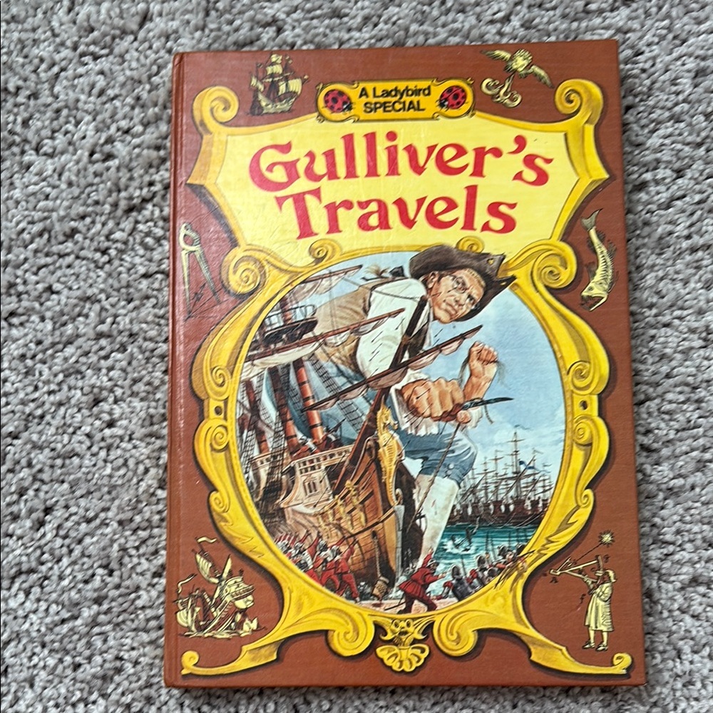 Gulliver's Travels Hardcover Book